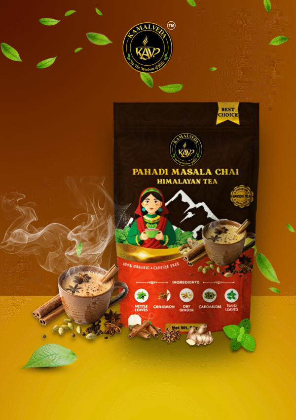 Pahadi Masala Chai – Kamalveda Himalayan Spiced Tea