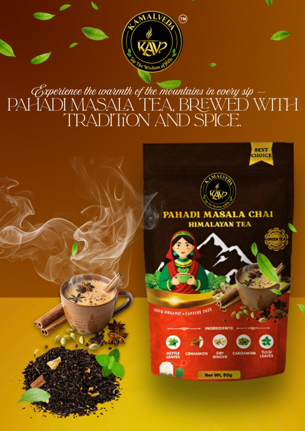 Pahadi Masala Chai – Kamalveda Himalayan Spiced Tea